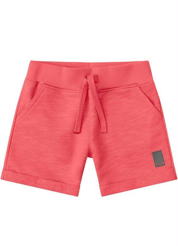 Bermuda Infantil Menino Vermelho