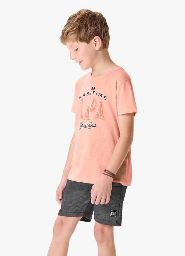 Bermuda Infantil Moletom Preto