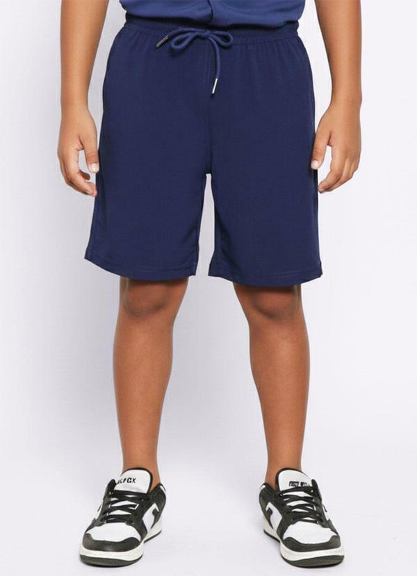 Bermuda Infantil Surf com Bolsos Marinho