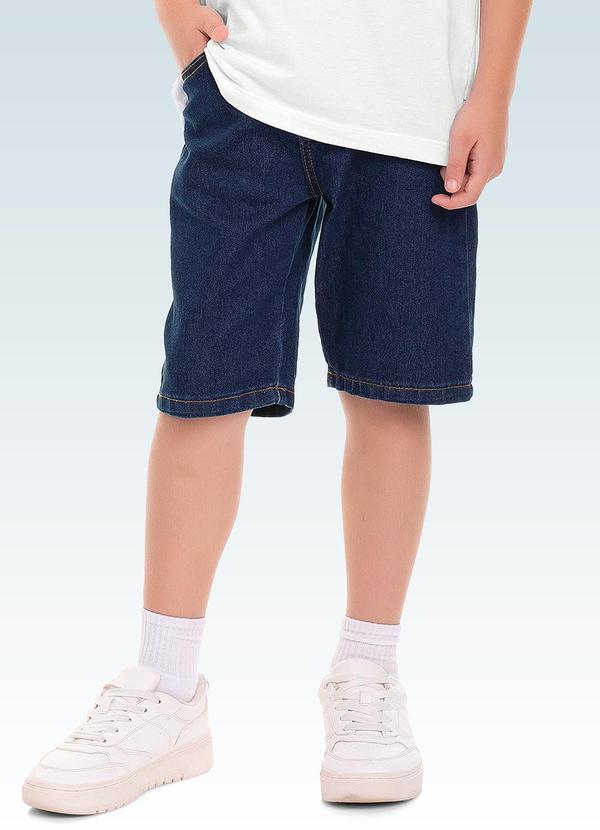 Bermuda Jeans Azul