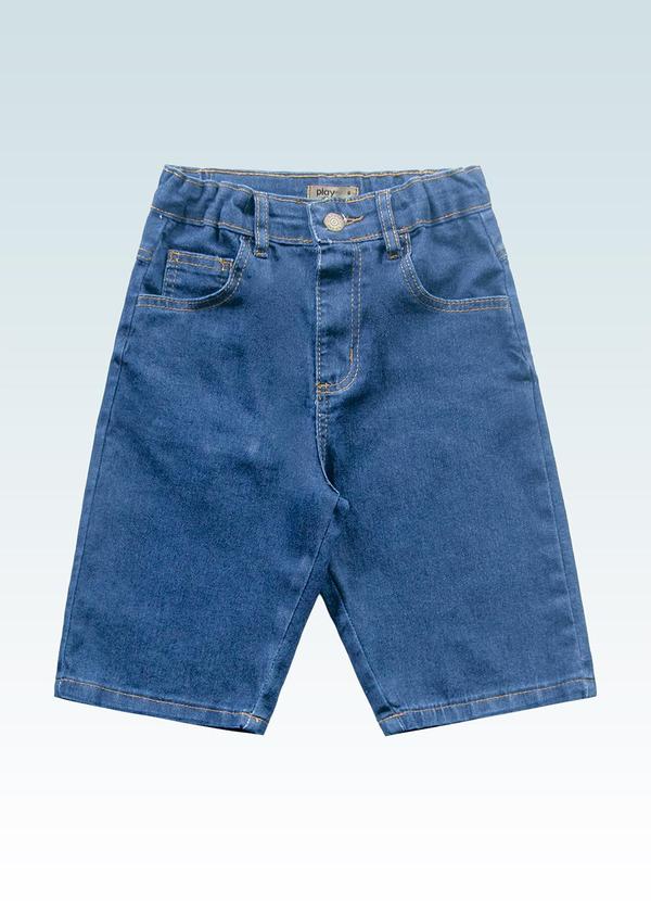 Bermuda Jeans Azul