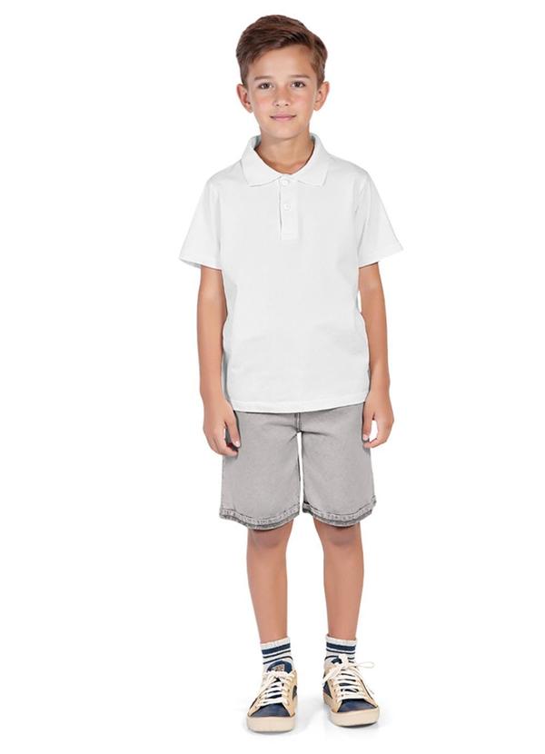 Vista 2 Bermuda Jeans Cinza Fkn Play Denim Fkn Play Denim