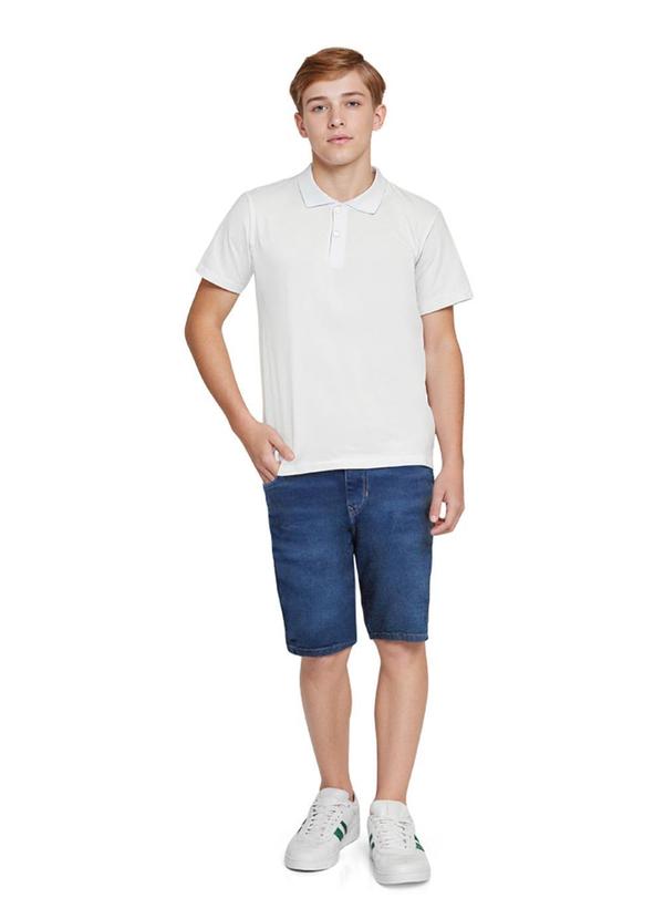 Vista 2 Bermuda Jeans Escuro Fkn Play Denim Fkn Play Denim