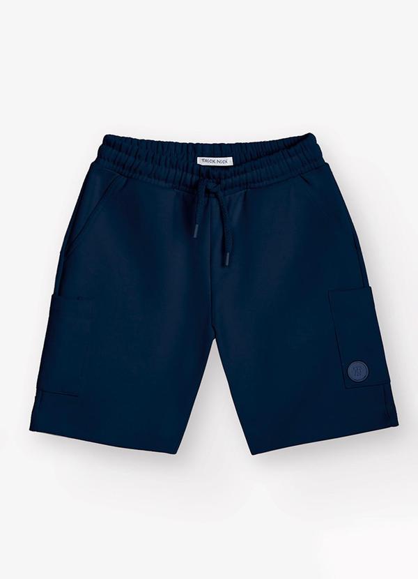 Vista 2 Bermuda Masculina Azul Trick Nick Trick Nick