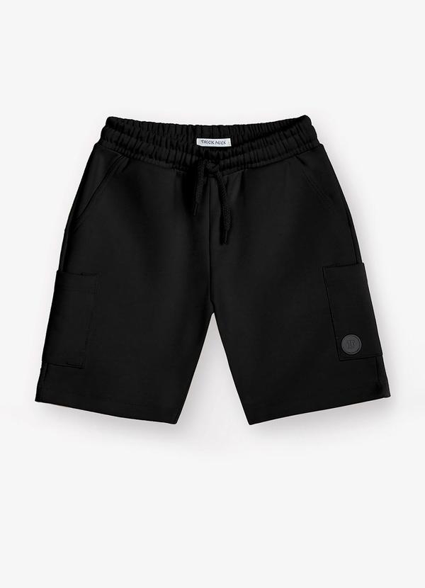 Vista 2 Bermuda Masculina Preto Trick Nick Trick Nick