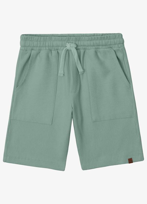 Bermuda Verão Menino Cargo Verde