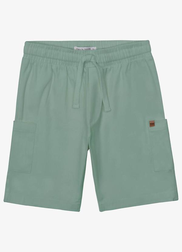 Bermuda Verão Menino Cargo Verde