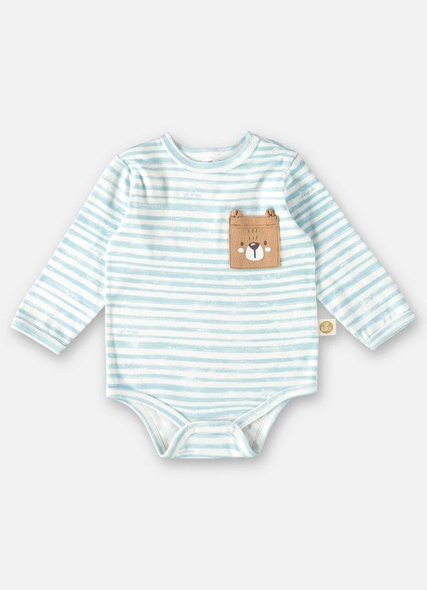 Body Comfy para Bebê Menino Azul