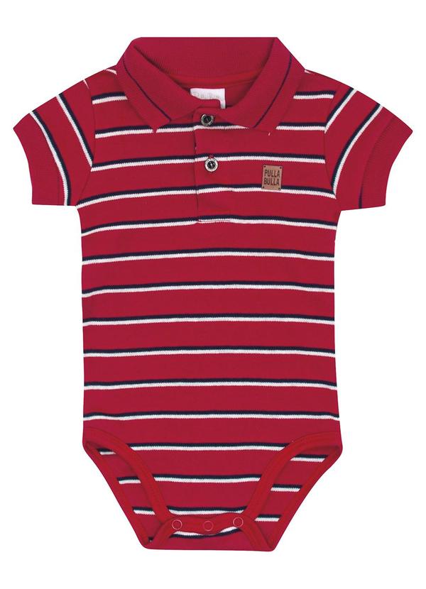 Body Suedine Fio Tinto Vermelho