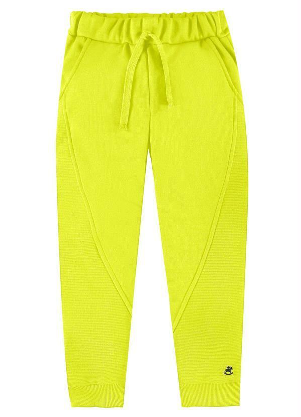 Calça de Moletom Infantil Menino Verde
