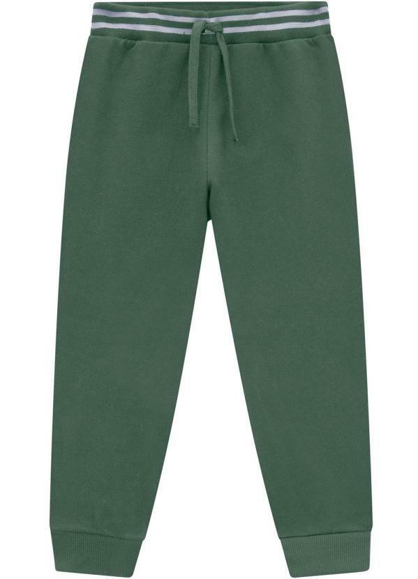 Vista 2 Calça Infantil Verde Milon Milon