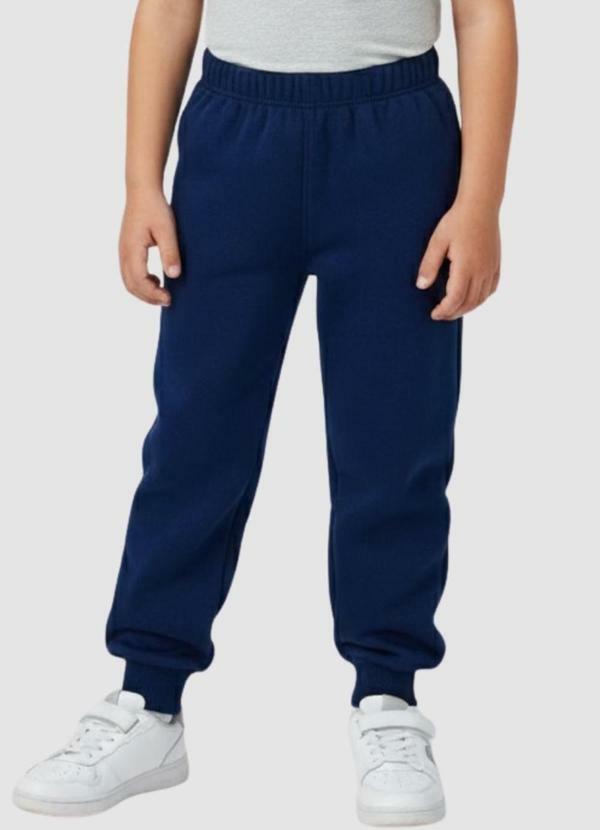 Vista 2 Calça Moletom Azul Escuro Turminha Turminha
