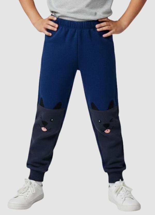 Calça Moletom Azul