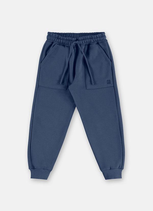 Calça Moletom Felpado Azul