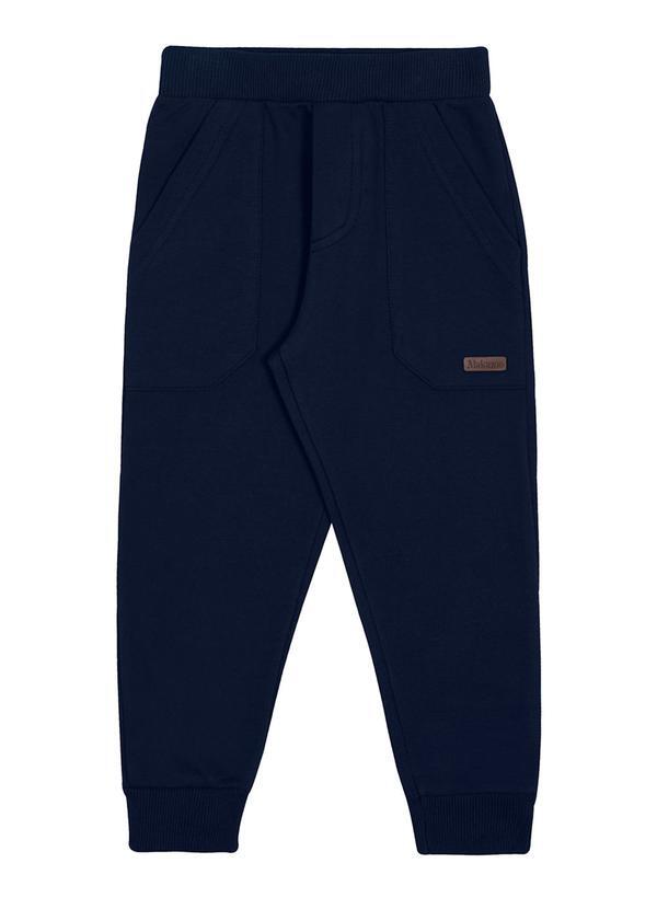 Calça Moletom Felpado Marinho