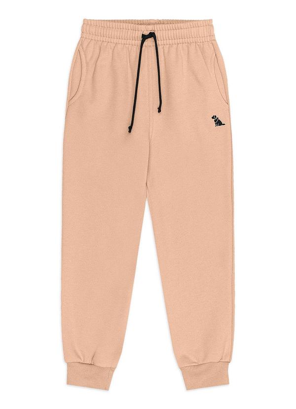 Calça Moletom Infantil Marrom
