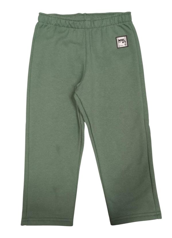 Calça Moletom Menino Marisol Verde