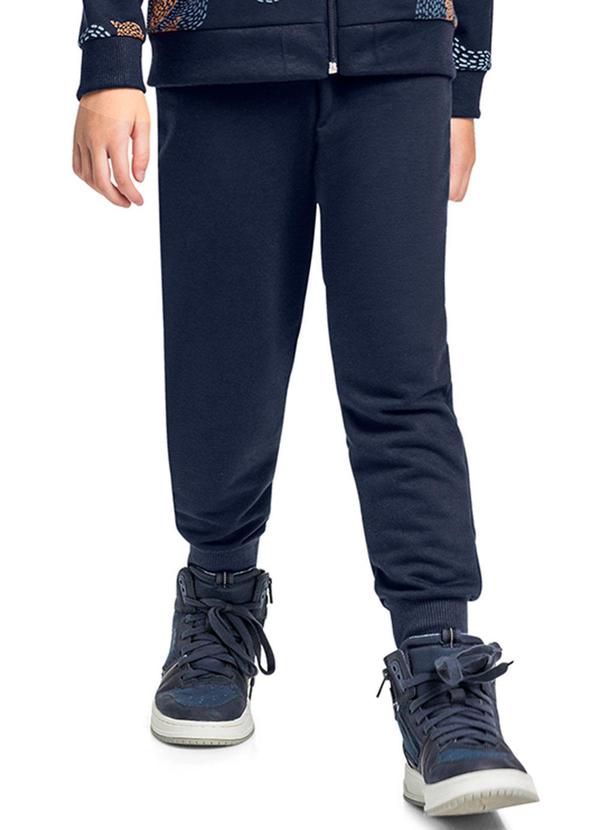 Calça Unissex em Moletom Azul