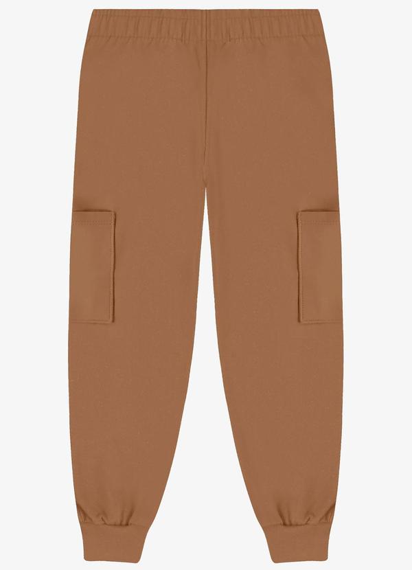 Calça Básica Infantil Marrom