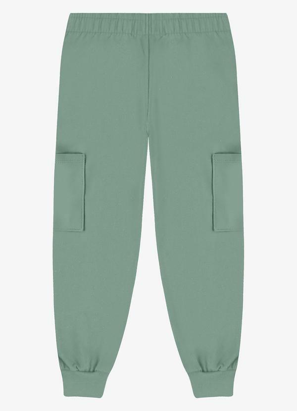 Calça Básica Infantil Verde