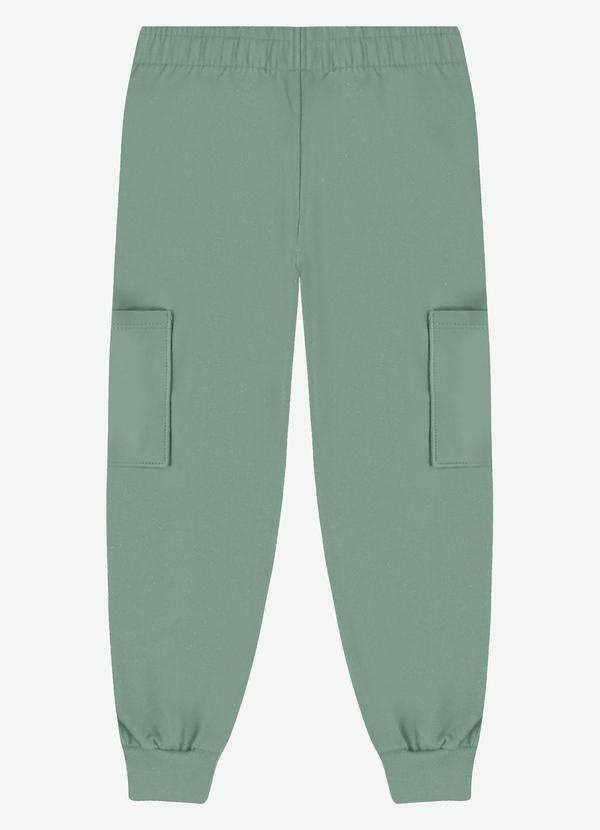 Calça Básica Infantil Verde