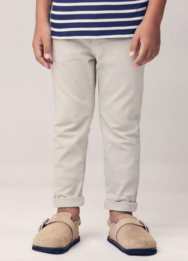 Calça de Sarja Bege