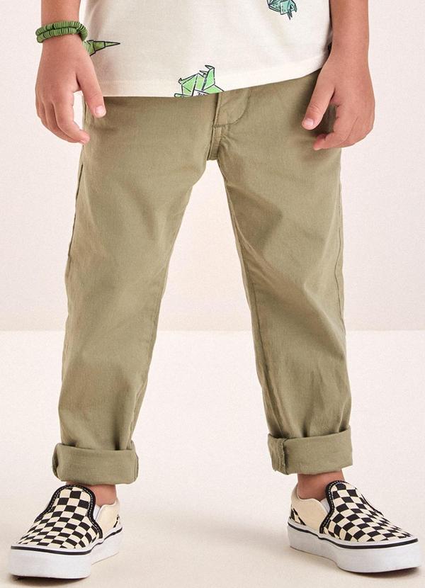 Vista 2 Calça de Sarja Verde Youccie Youccie