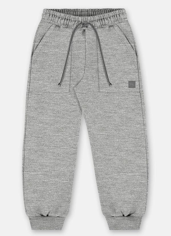 Vista 2 Calça em Moletom para Menino Cinza Up Baby Up Baby