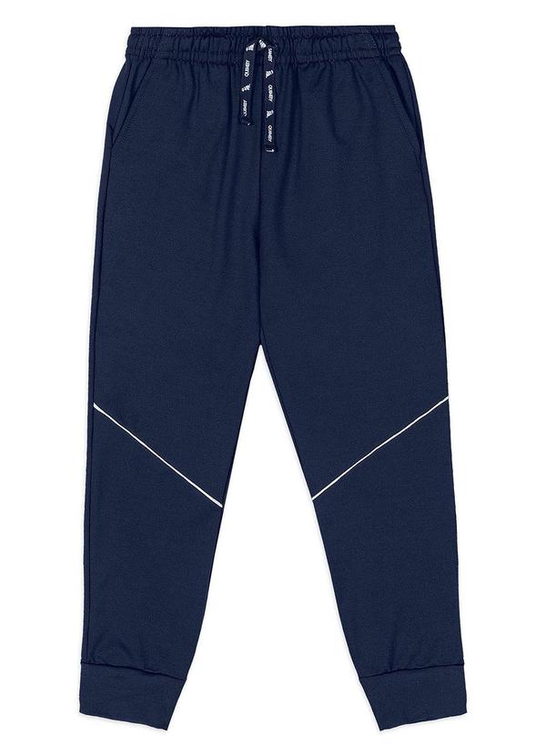 Calça Esportiva Malha Térmica Azul