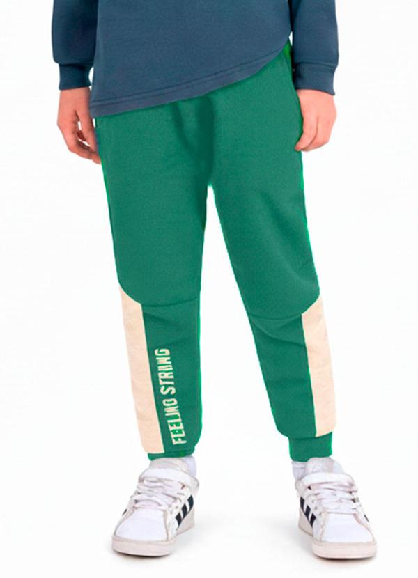 Calça Infantil com Bolsos Verde