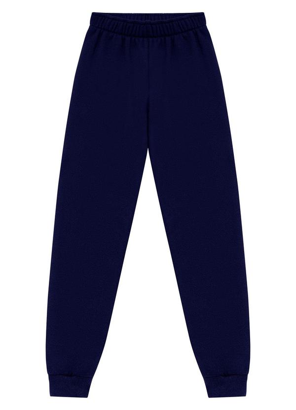 Calça Infantil em Algodão Azul