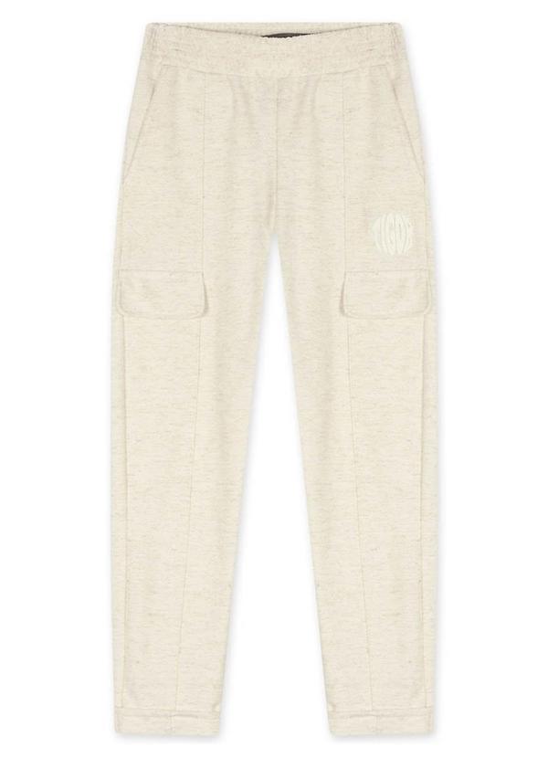 Vista 2 Calça Infantil Masculina Bege Tigor T. Tigre Tigor T. Tigre