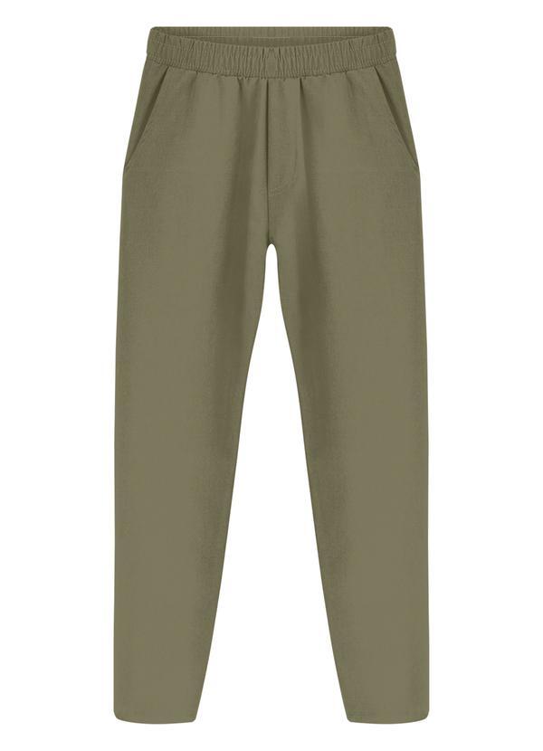 Calça Infantil Masculina com Bolsos Verde