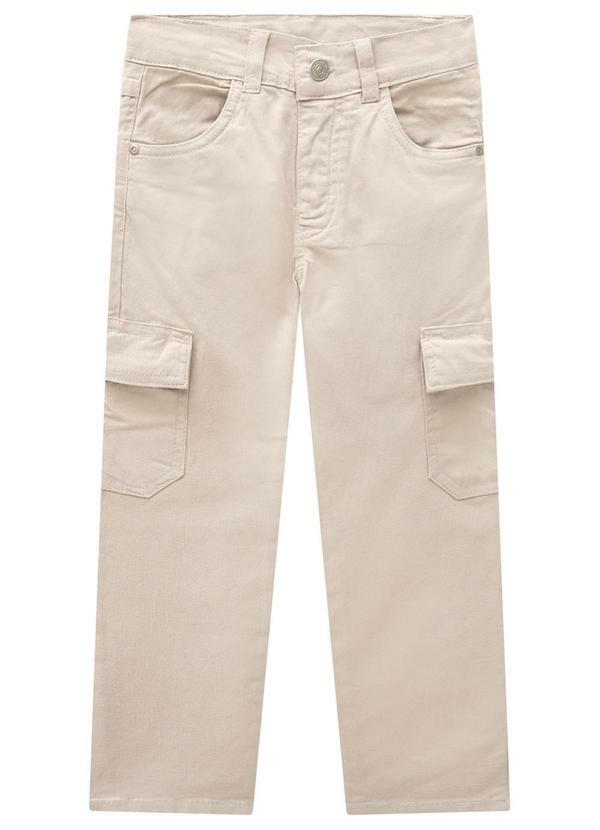 Calça Infantil Menino Bege