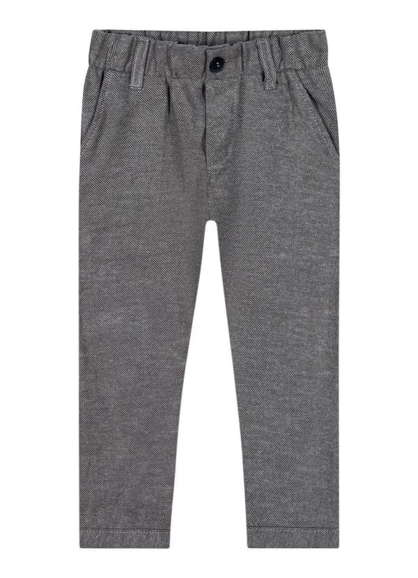 Calça Infantil Menino Flanelada Cinza