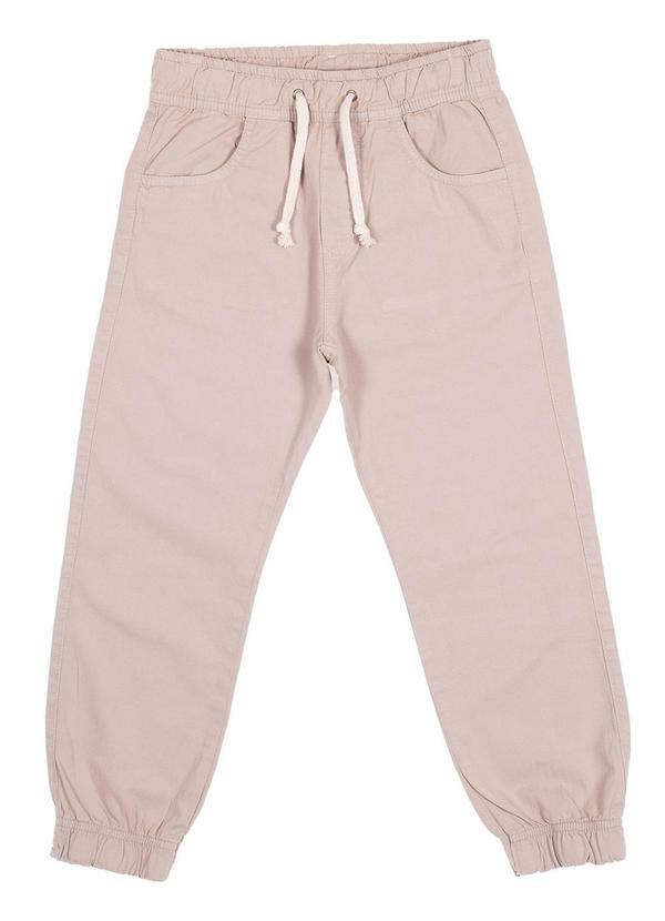Calça Infantil Menino Jeans Bege