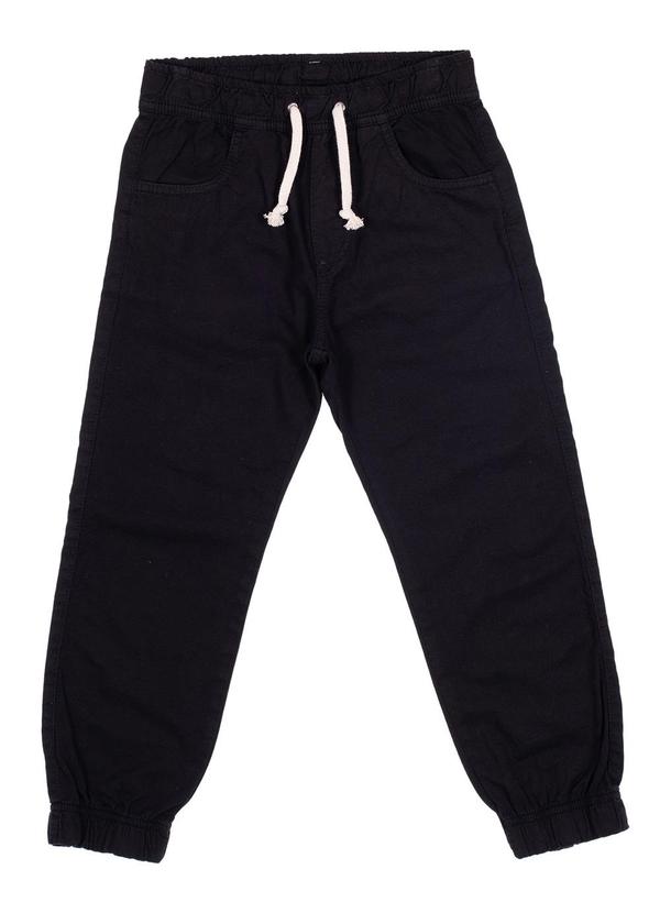 Calça Infantil Menino Jeans Preto