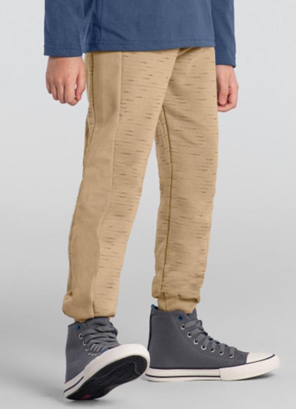 Calça Jogger Menino em Moletom Verde