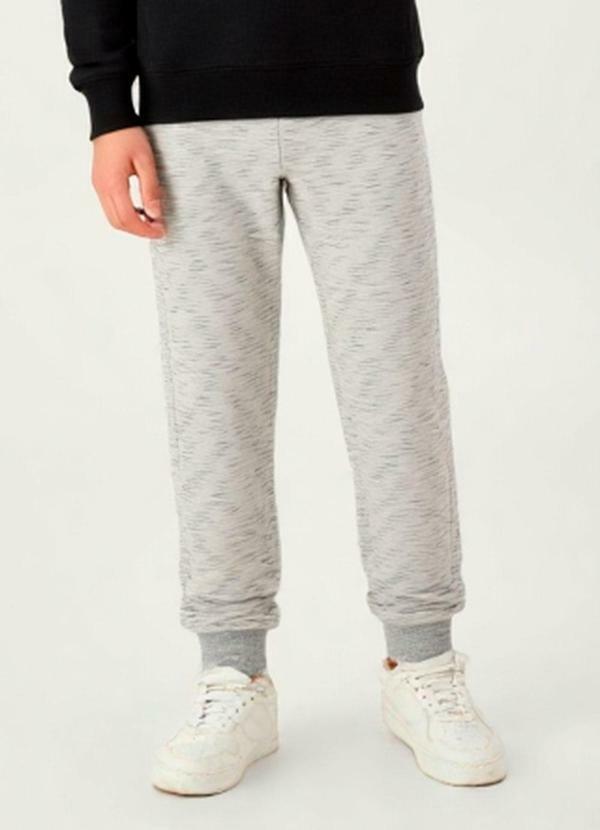 Calça Moletom Jet Cinza