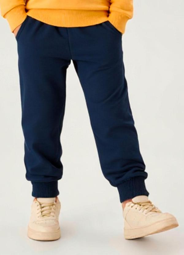 Calça Moletom Marinho