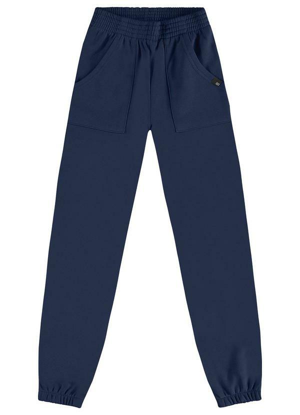 Calça Moletom Marinho