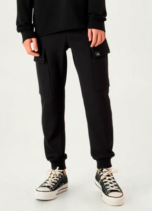 Calça Moletom Preto