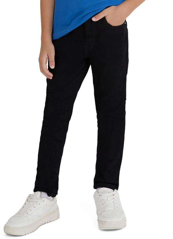 Calça Skinny em Sarja Preto