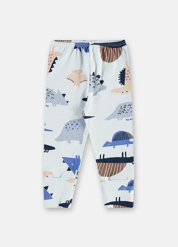 Calça Suedine Punho Estampado