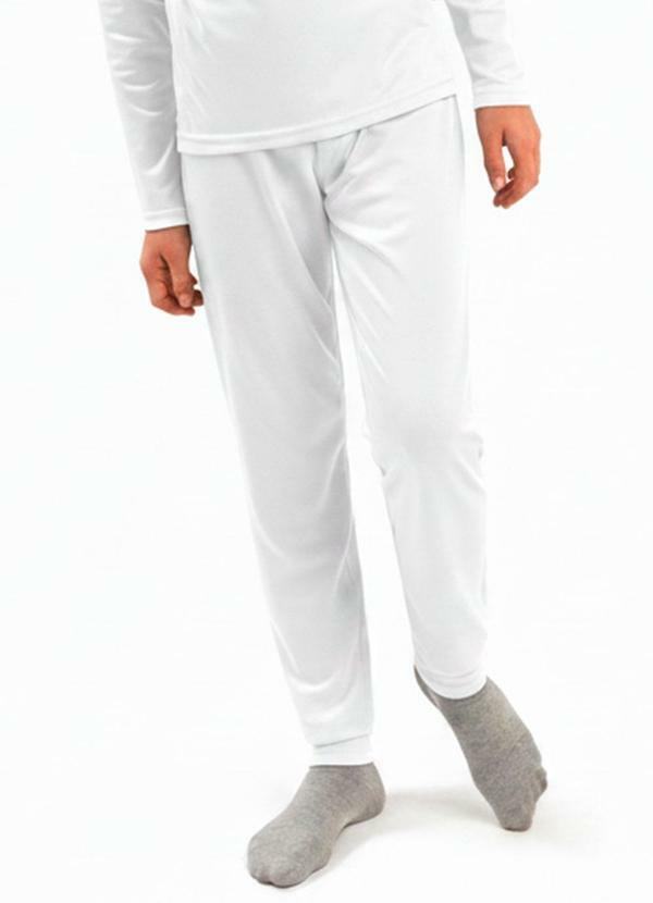 Calça Térmica com Punho Branco
