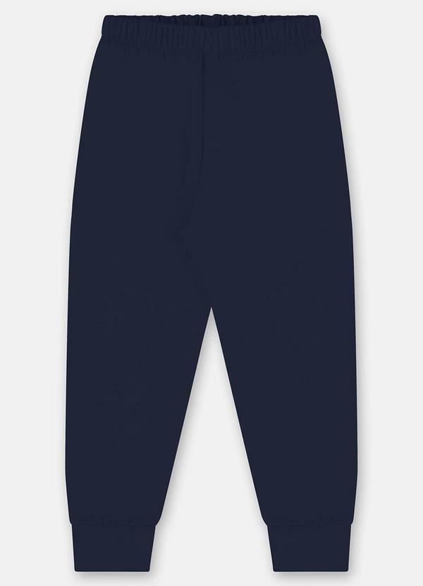 Calça Unissex Malha Térmica Azul