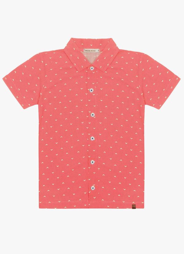 Camisa Infantil Masculina Rosa