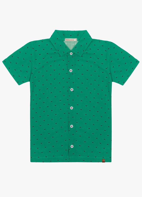 Camisa Infantil Masculina Verde