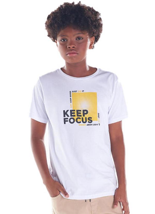 Camiseta Malha Branco