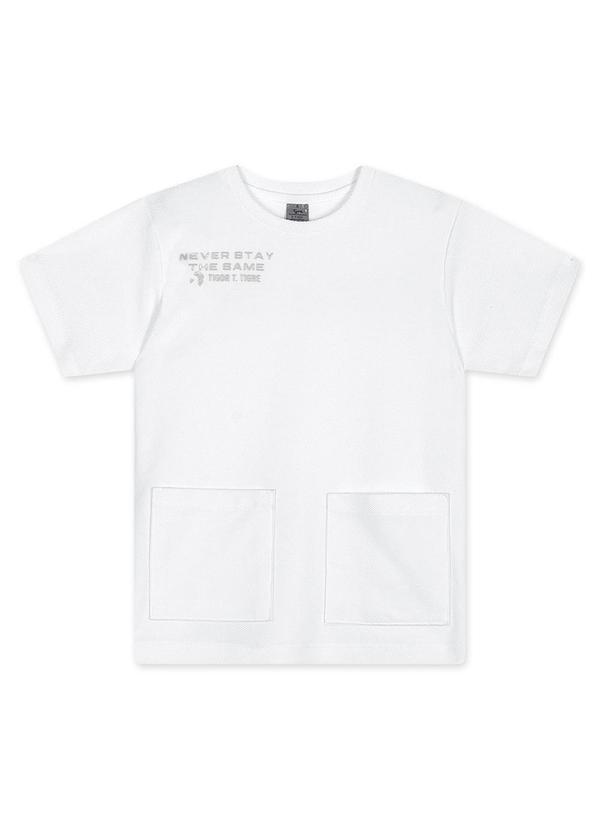 Camiseta Menino Tigor T. Tigre Branco